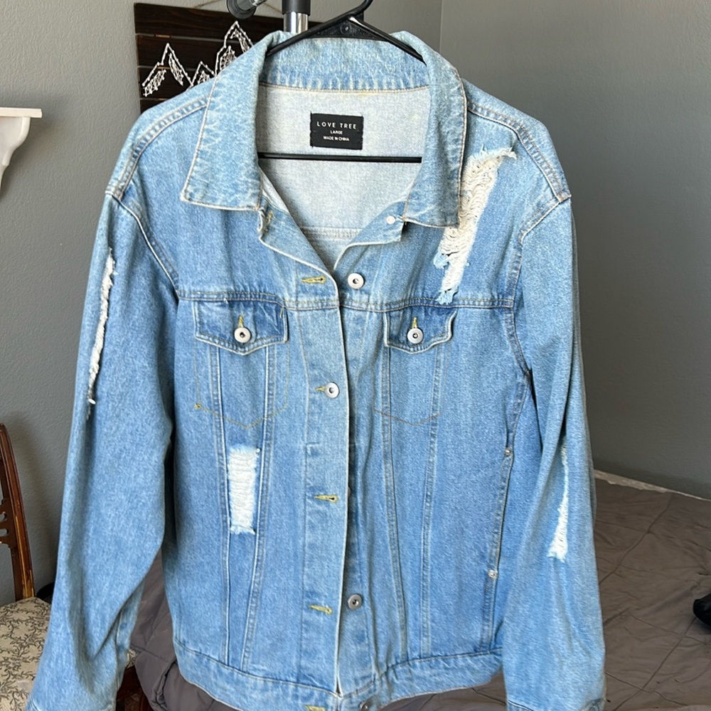 Love tree size L denim jacket
